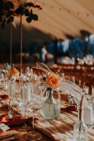 mariage à l'orangerie des demoiselles