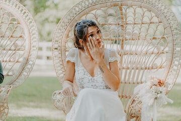 mariage à l'orangerie des demoiselles