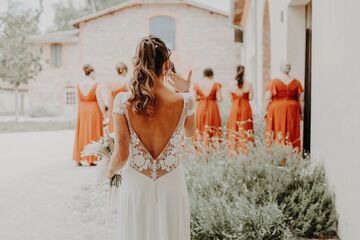 mariage à l'orangerie des demoiselles