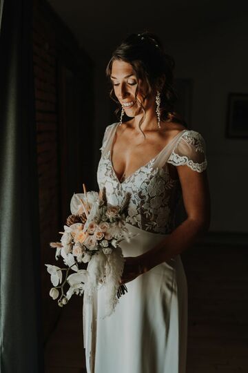 mariage à l'orangerie des demoiselles