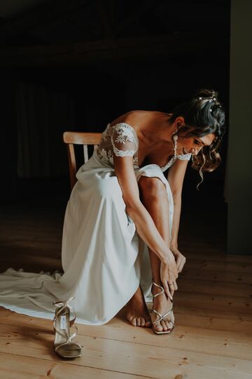 mariage à l'orangerie des demoiselles