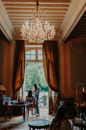 mariage à l'orangerie des demoiselles