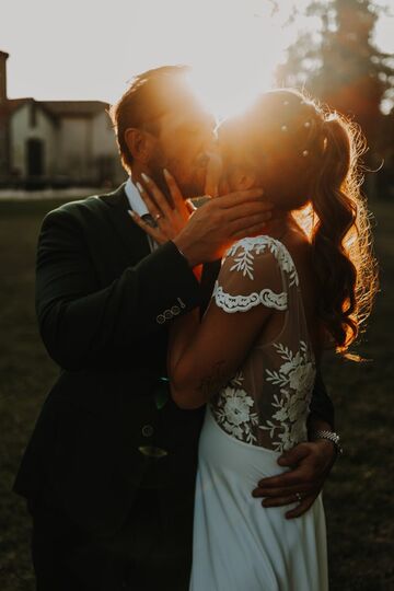 mariage à l'orangerie des demoiselles