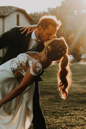 mariage à l'orangerie des demoiselles