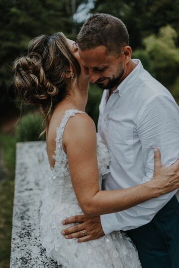 mariage à la métairie du chateau