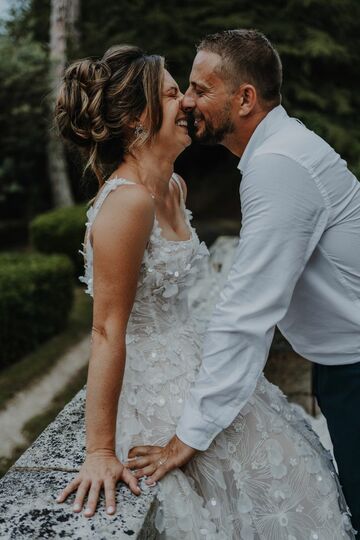 mariage à la métairie du chateau