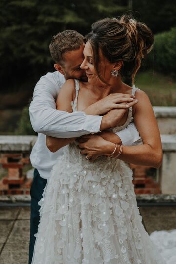 mariage à la métairie du chateau