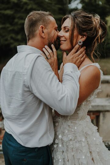 mariage à la métairie du chateau