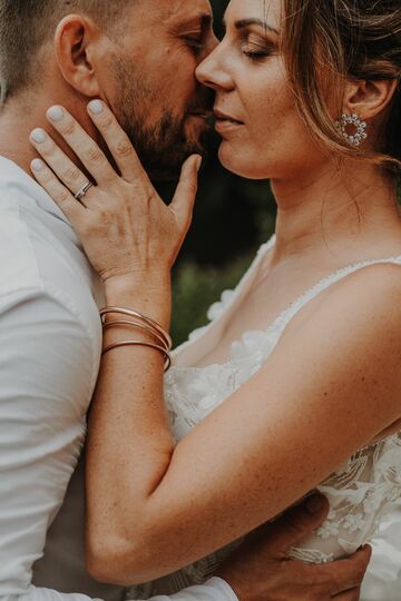 mariage à la métairie du chateau