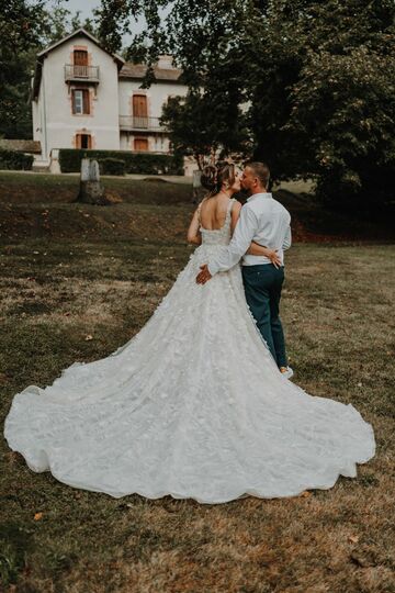 mariage à la métairie du chateau