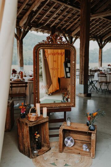 mariage à la métairie du chateau