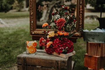 mariage à la métairie du chateau