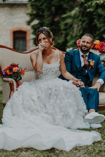 mariage à la métairie du chateau