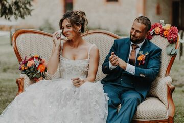 mariage à la métairie du chateau