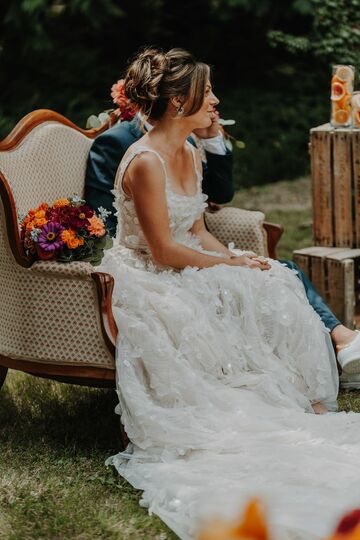 mariage à la métairie du chateau