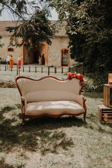 mariage à la métairie du chateau