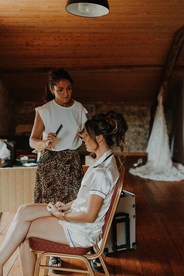 mariage à la métairie du chateau