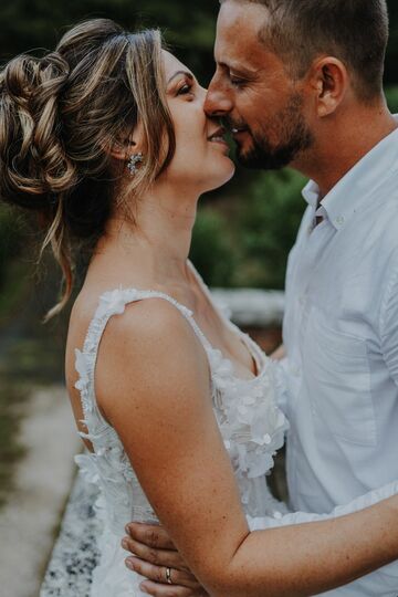 mariage à la métairie du chateau