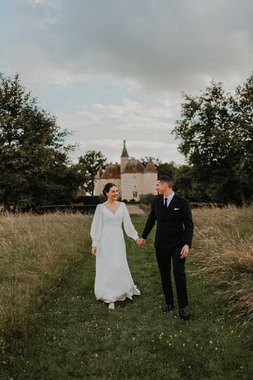 mariage au chateau de beauvoir