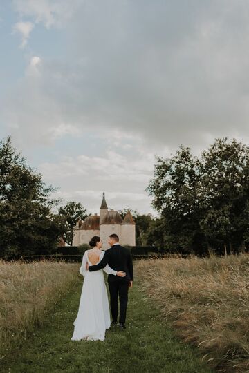 mariage au chateau de beauvoir